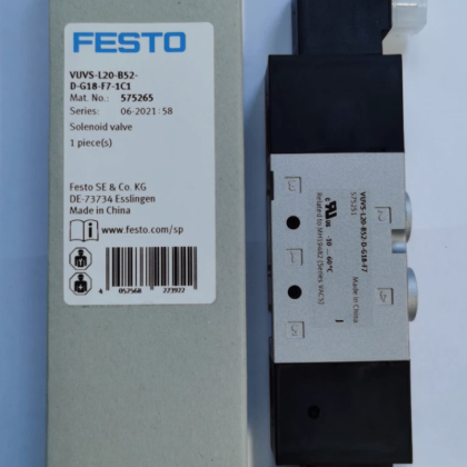 FESTO VUVS-L20-B52-D-G18-F7-1C1